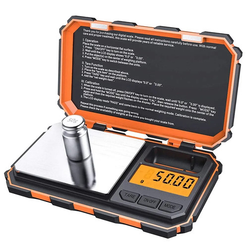 Orange digital pocket - orange,