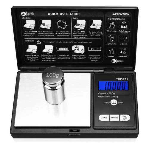 Weigh gram 200g digital pocket - 200g,